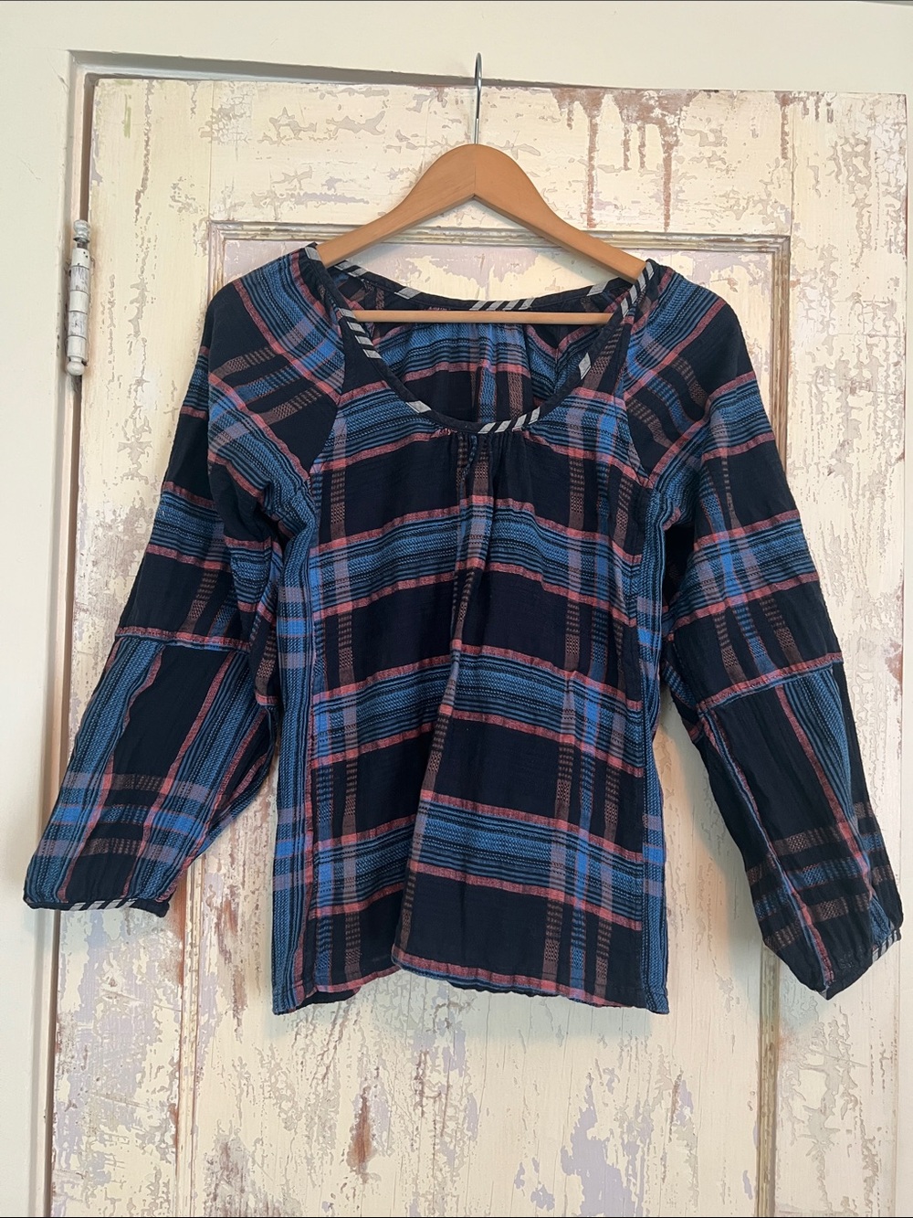 Ace & Jig Juliet Top in beautiful River textile